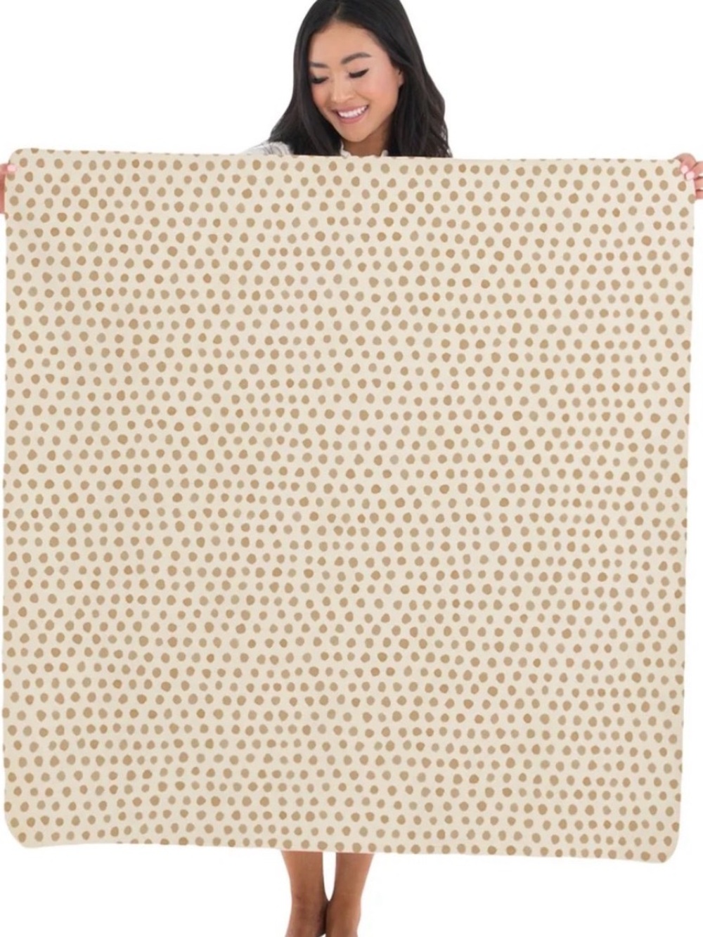 GATHRE Mini Mat in “pebble” leather high chair mat